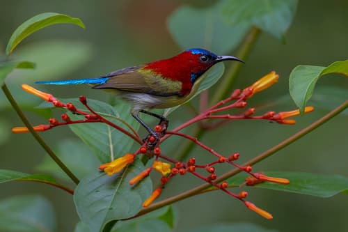 Lovely Sunbird
